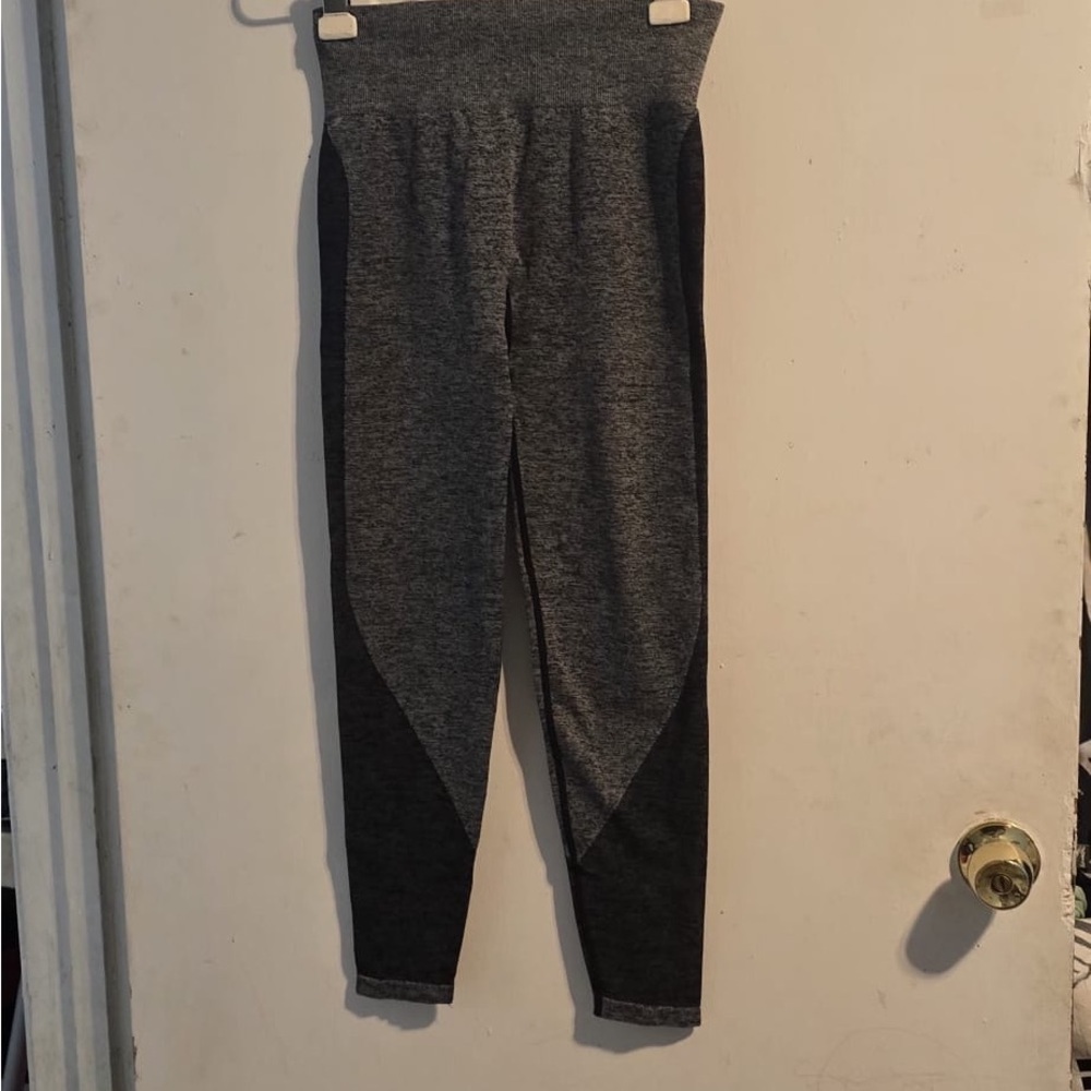 Victoria's Secret Charcoal and Black Kids Leggings